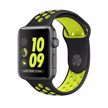 Armband sport för Apple Watch Svart/Gul