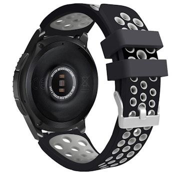 Samsung Galaxy Watch 42mm - 46mm SVART/GRÅ
