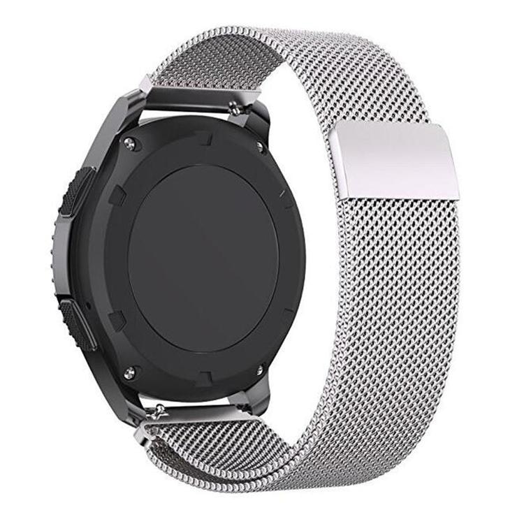 Samsung Galaxy Watch Armband Milanesisk 46mm SILVER