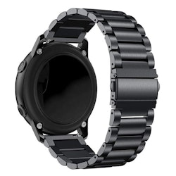 Metall-armband till Galaxy Watch Active - Svart