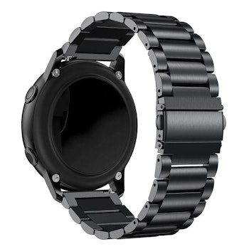 Metall-armband till Galaxy Watch Active - Svart