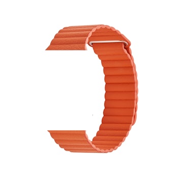 Läderband till Apple Watch 38/40/41mm ORANGE