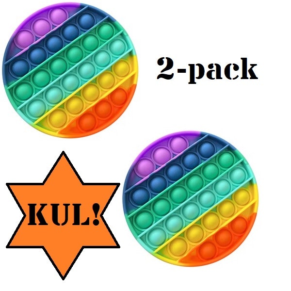 2pack - Rainbow / Fidget / Toy / Pop it / Leksak / Antistress - Knivblad  till Automower - Robomow - Gardena - Bosch Indego - Ryobi Tri