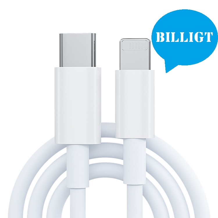 iPhone kabel för Apple 11/12 USB-C till Lightning
