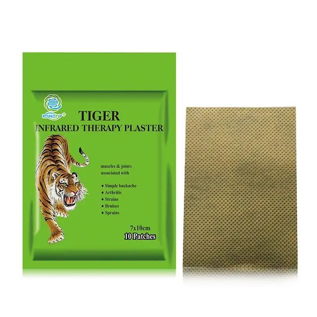 10-pack Tigerbalsam smärtstillande plåster