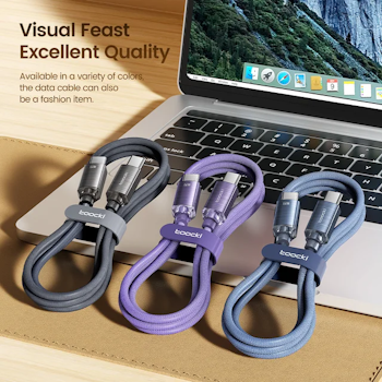 Slitstark Usb-C till Lightning kabel