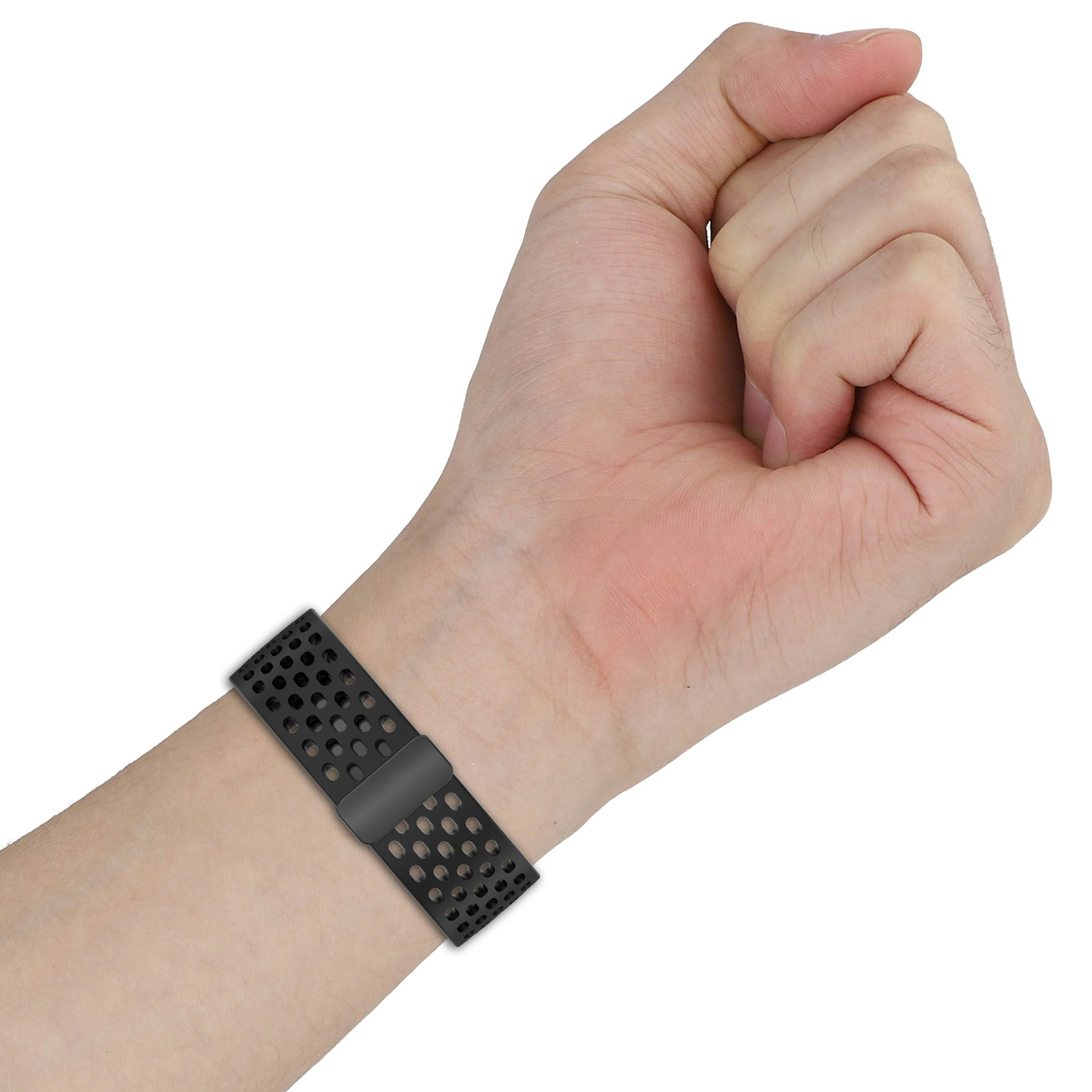 SAMSUNG GALAXY WATCH ULTRA (47 MM) SILIKONBAND MED HÅL OCH MAGNETISKT SPÄNNE