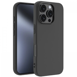 IPhone 16 Pro Mobilskal Matt TPU - Svart