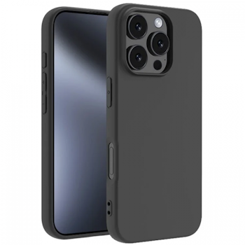 IPhone 16 Pro Mobilskal Matt TPU - Svart