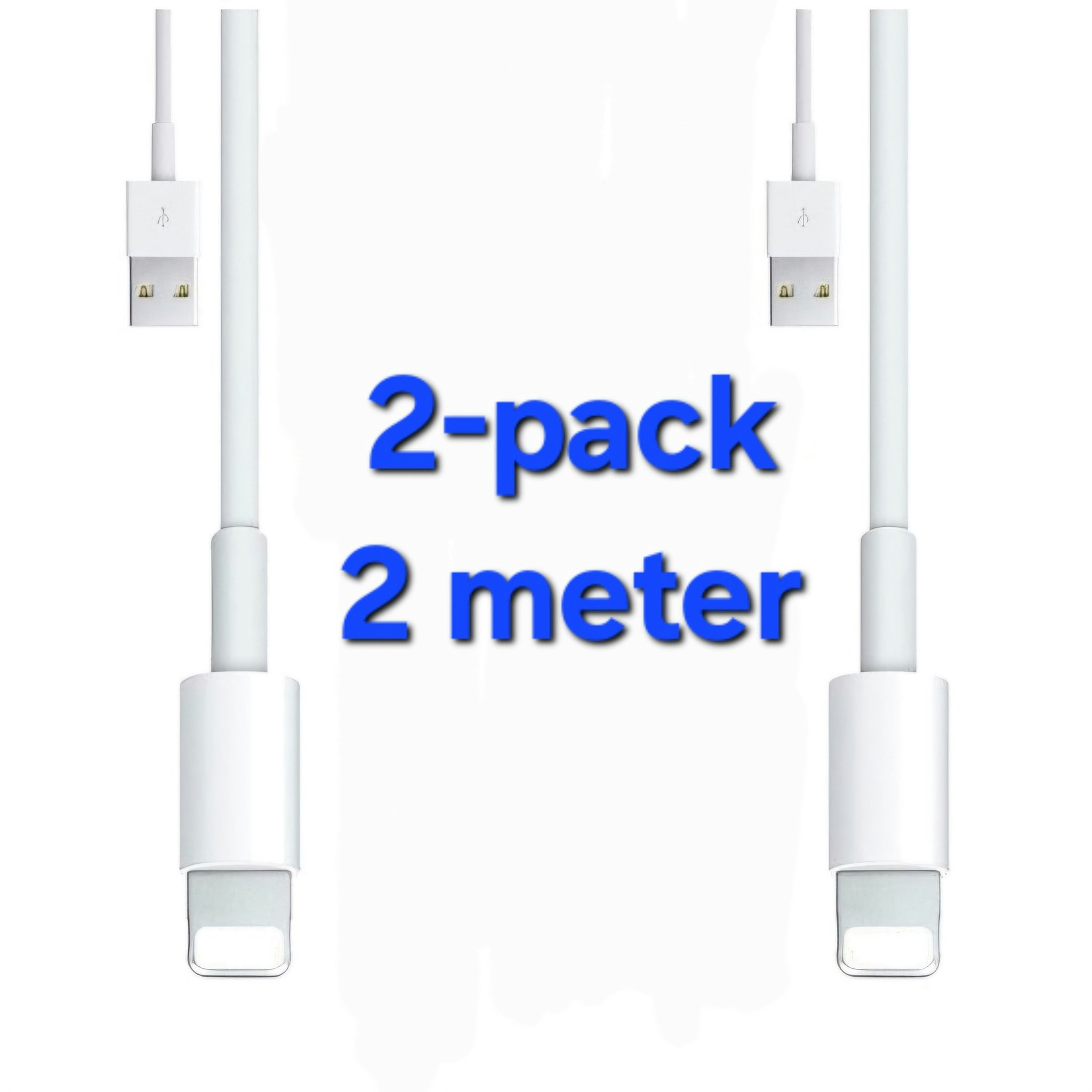 iPhone kabel för Apple 11/12 USB-C till Lightning 1M Vit