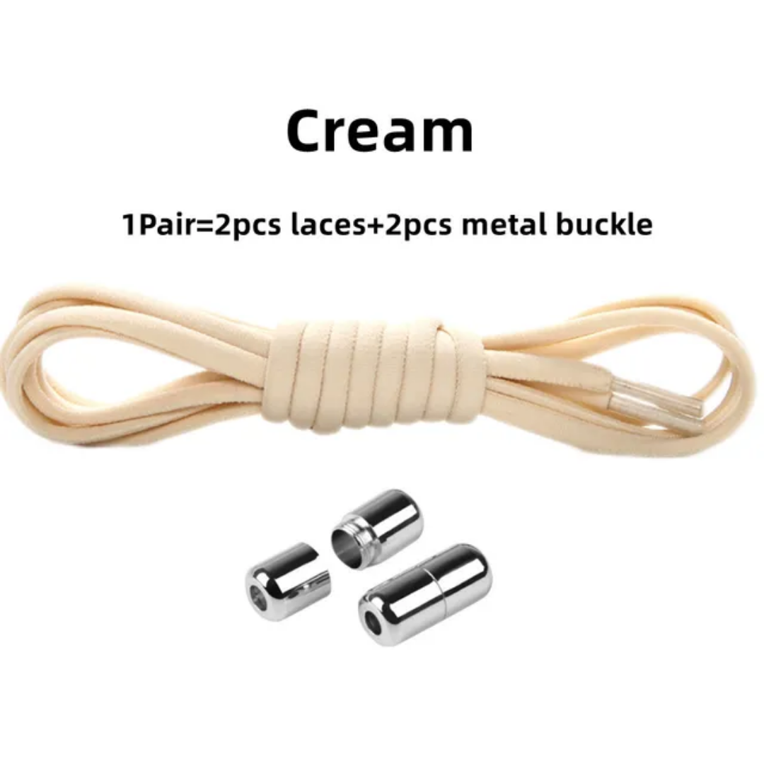 Knytfria Elastiska Skosnören - One size -