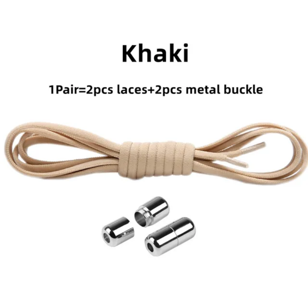 Knytfria Elastiska Skosnören - One size -