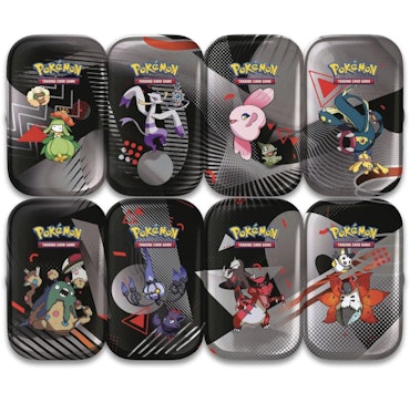 Pokemon Black Bolt/White Flare Mini tin Display