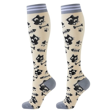 Kompressionsstrumpor Funny Cats 5-Pack