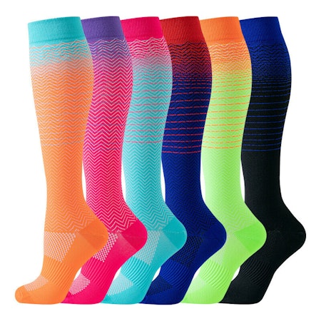 Kompressionsstrumpor – Summer  6-Pack