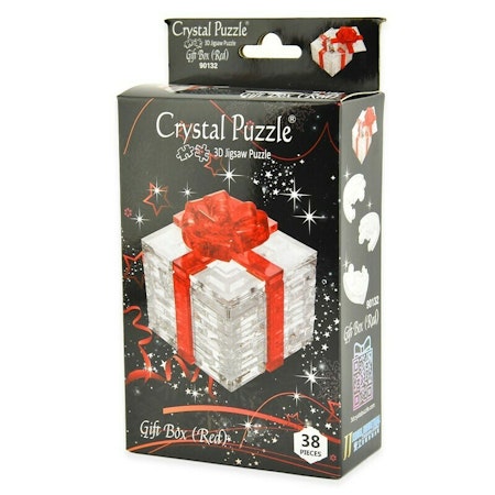 Crystal puzzle red gift box 38pcs