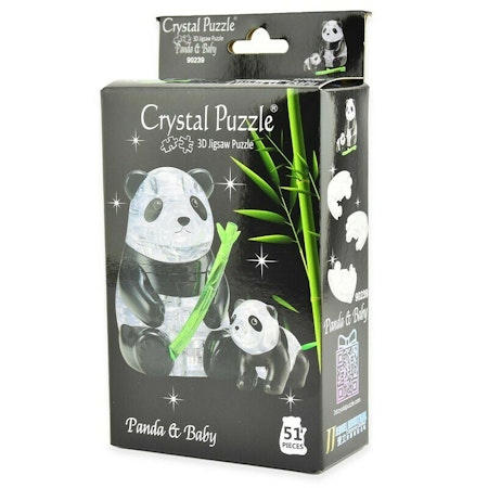 Crystal puzzles 2 pandas 51pcs