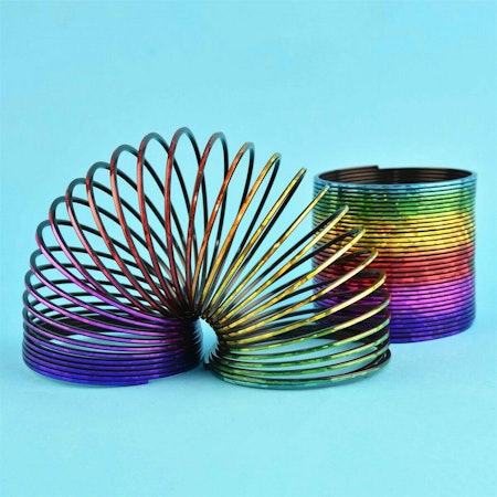 Spring rainbow metallic