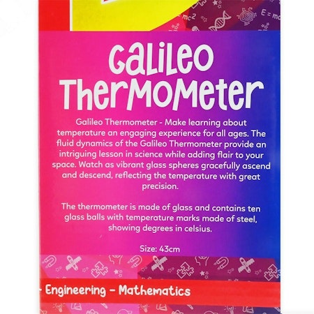 Galileo Termometer 43 cm