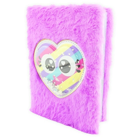 Anteckningsbok - Notebook Fluffy hart