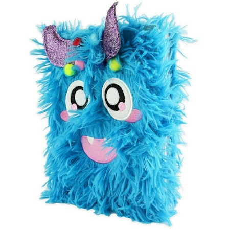 Anteckningsbok - Notebook Fluffy happy monster