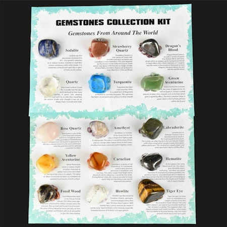 Ädelstenssamling - Gemstone collection