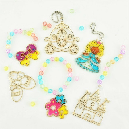 Kristallhänge princess DIY - Crystal pendant princess DIY
