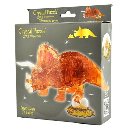 Crystal puzzle Triceratops