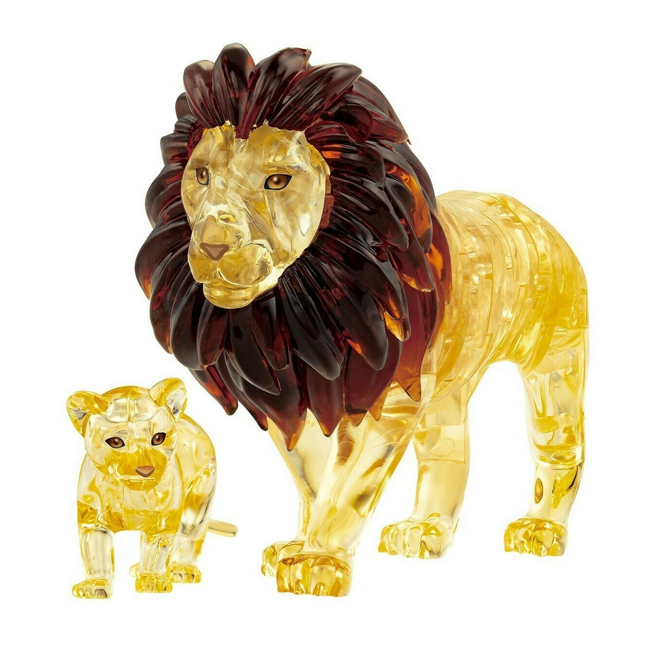 Crystal Puzzle Lion & Cub
