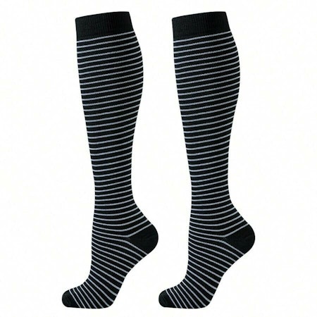 Kompressionsstrumpor Midnight Hart and stripes 6-Pack