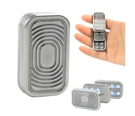 Fidget toy - Metal Push Card Fidget Slider MF-12
