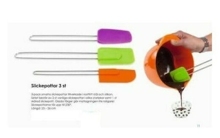 Slickepottar 3-pack
