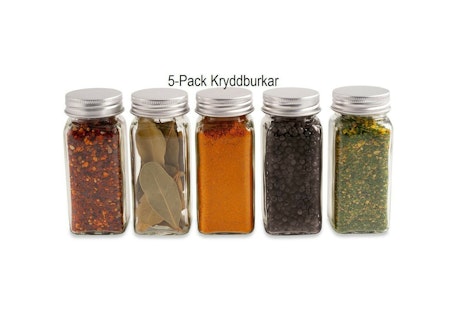 Kryddburkar 5-pack