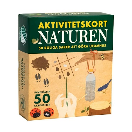 Aktivitetskort Naturen - 50 roliga saker utomhus