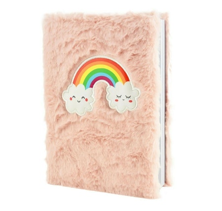 Dagbok moln- Diary Fluffy Rainbow