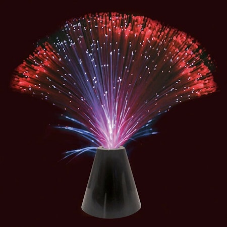 Färgskiftande Fiberoptisk Lampa - Fiber optic multicolor light