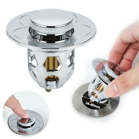 Multifunktionellt avloppsfilter 2-pack