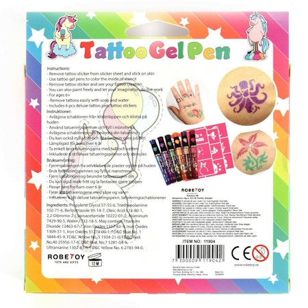 Tatueringspenna - Pen tattoo deluxe