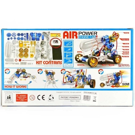 Air Power Engine Car Kit
