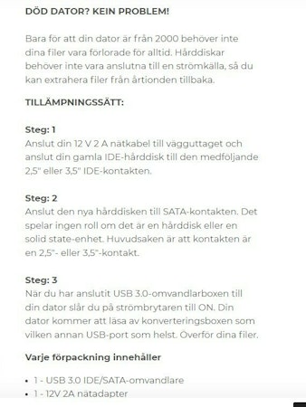 Omvandlare -Återvinning av filer