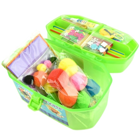 Hantverkslåda - Craft case green