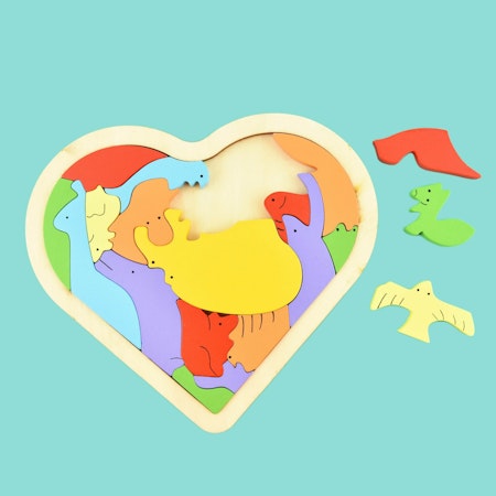 Puzzle hart 19 delar