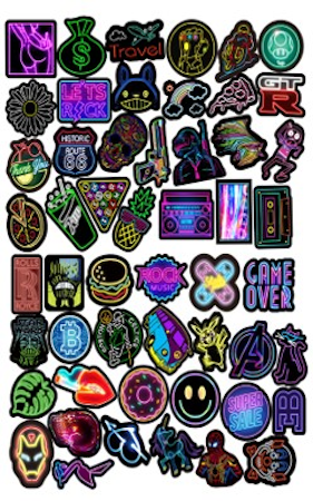 Stickers 50-pack