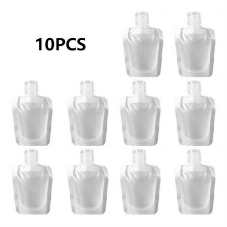 Påfyllningsbar reseförpackning 10-pack
