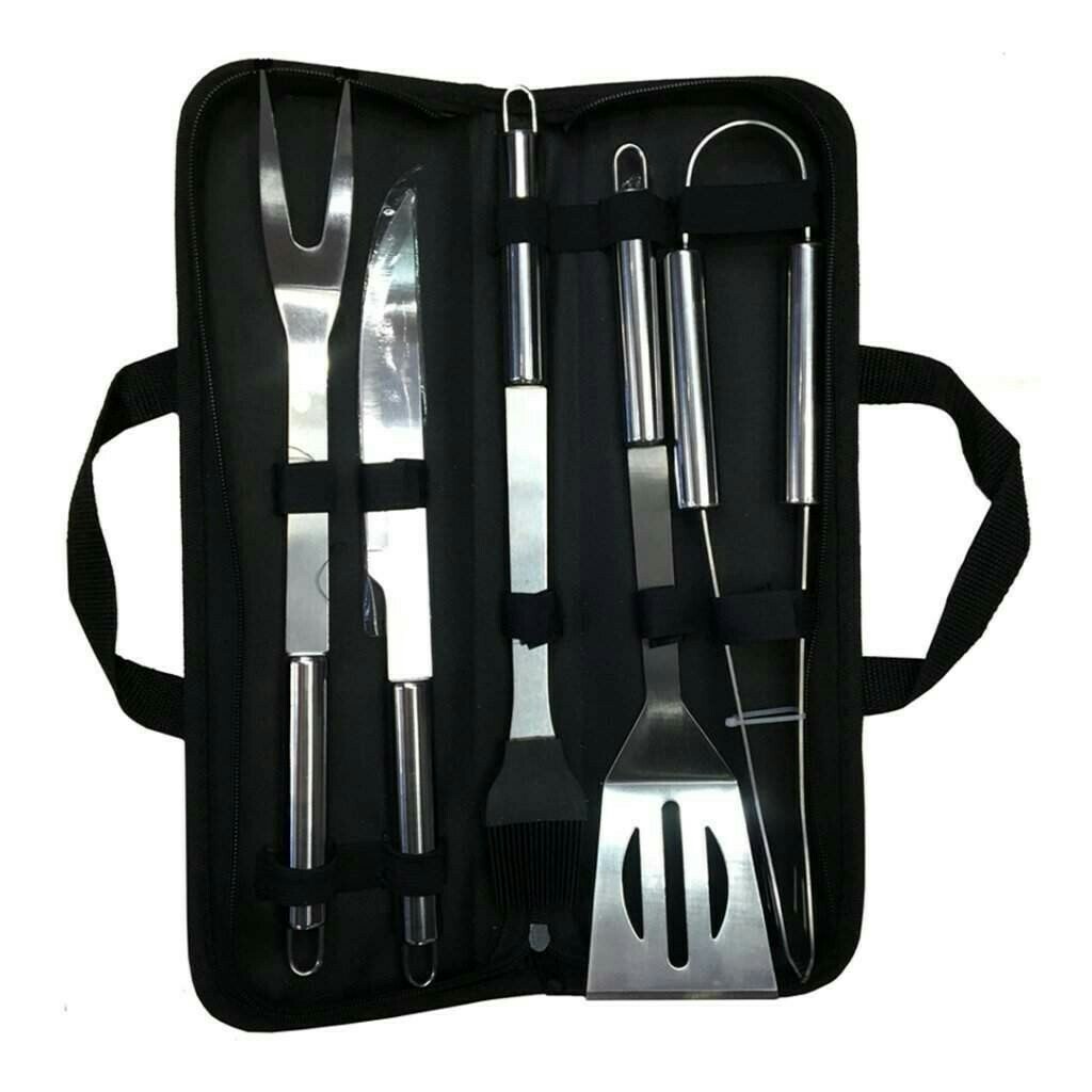 GRILLSET 5-DELAR ROSTFRITT