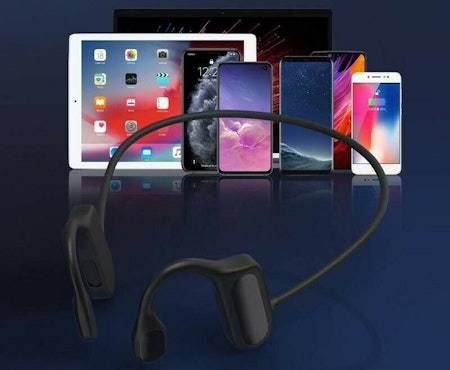 Trådlösa hörlurar bone conduction