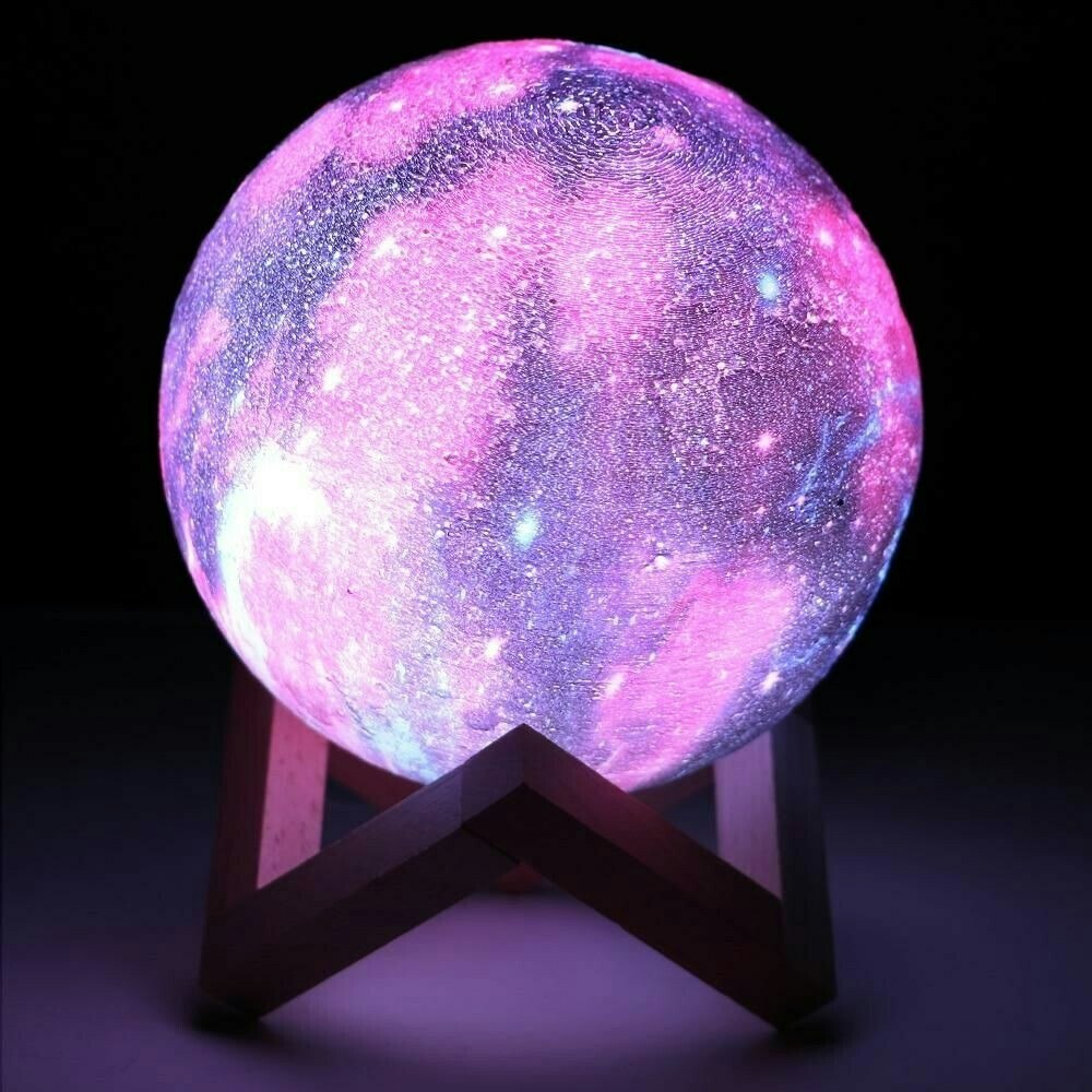Galaxy Månlampa 3D