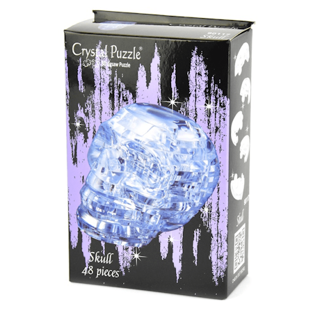 Crystal Puzzle dödskalle