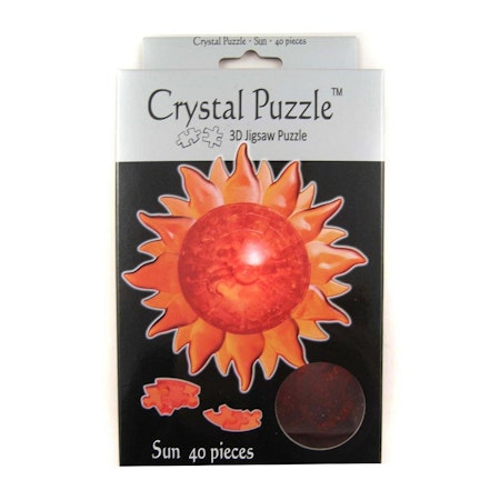 Crystal puzzle Sun