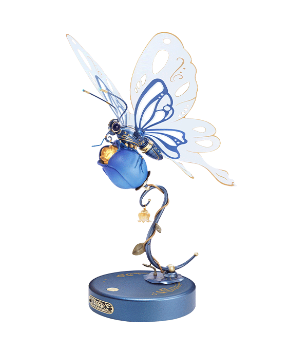 Butterfly Blue Rokr Robotime MI05B